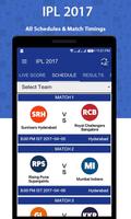 برنامه‌نما IPL 2017 Schedule عکس از صفحه