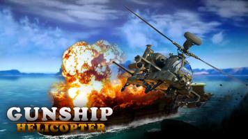 Gunship Army Helicopter War 3D poster