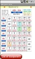 NanakShahi Calendar-Jantri2014 poster