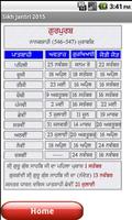 NanakShahi Calendar-Jantri2015 اسکرین شاٹ 2