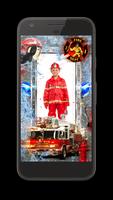 Firefighter Kids Photo Frames Poster