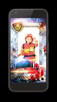 Firefighter Kids Photo Frames captura de pantalla 2