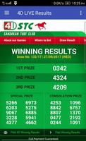 3 Schermata Live 4D Results -  MY/SG - Official websites