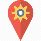 GPS Latitude longitude أيقونة