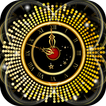 Gold Clock Wallpaper