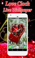 Love Clock Live Wallpaper imagem de tela 1