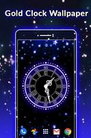 Multi Color Clock Wallpaper imagem de tela 1