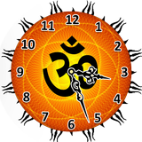 Om Clock أيقونة