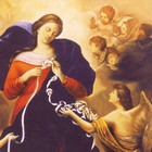 Mary Undoer of Knots Novena أيقونة