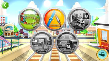 Kids ABC Trains Lite الملصق