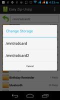 Easy Zip-Unzip screenshot 1