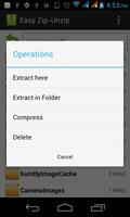 Easy Zip-Unzip capture d'écran 2