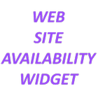 Web Sites Availability Widget icône