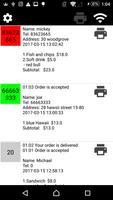 eMenu - Order Receiver, Printi Plakat