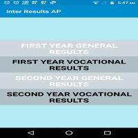 AP Inter Results poster