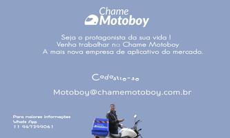 CHAME MOTOBOY Cartaz