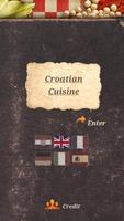 Croatian Cuisine Affiche