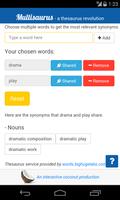 Multisaurus - Multi Thesaurus gönderen