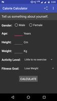 Calorie Calculator (BMR + RMR) Ekran Görüntüsü 2