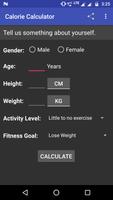 Calorie Calculator (BMR + RMR) Ekran Görüntüsü 3