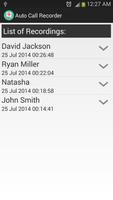 Auto Call Recorder imagem de tela 2