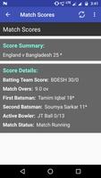 Cricket Scores Live capture d'écran 3