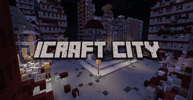 iCraft City map for MCPE Affiche