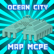 Deep Ocean City map for MCPE