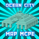 Deep Ocean City map for MCPE APK