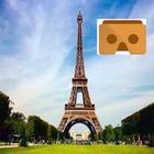 Eiffel Tower Tour in VR 360 icône