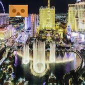 Las Vegas Strip in VR 360 icon