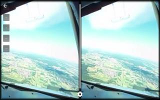 VR Airplane Cockpit Takeoff Affiche