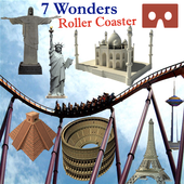 7 Wonders Roller Coaster VR icon