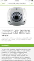 TruVision IP Camera Selector 포스터