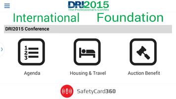 DRI 2015 Conference capture d'écran 2