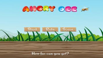 Angry Bee Plakat