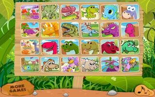 Dinopuzzle - Childrens Games Affiche