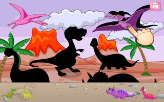 Dinopuzzle - Childrens Games capture d'écran 1