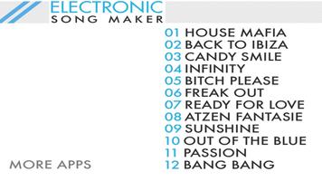 Electronic Song Maker imagem de tela 2