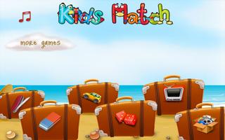 Kids match for toddlers plakat