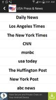US Press & News الملصق
