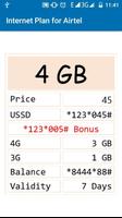 Internet Plan for Airtel captura de pantalla 3