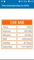 Free Unlimited Data for MTN capture d'écran 3
