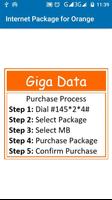 Internet Package for Orange captura de pantalla 2