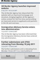 UK Immigration News capture d'écran 1