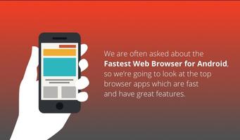 Fastest Web Browser Advice capture d'écran 1