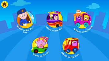 Wheels On The Bus Nursery Rhyme & Song For Toddler تصوير الشاشة 1
