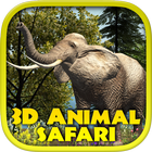 3D Animal Safari Game For Kids иконка