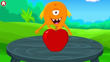 Fruits Jigsaw Puzzles For Kids - Feed The Monsters screenshot 1