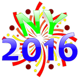 New Year Fireworks Wallpapers أيقونة